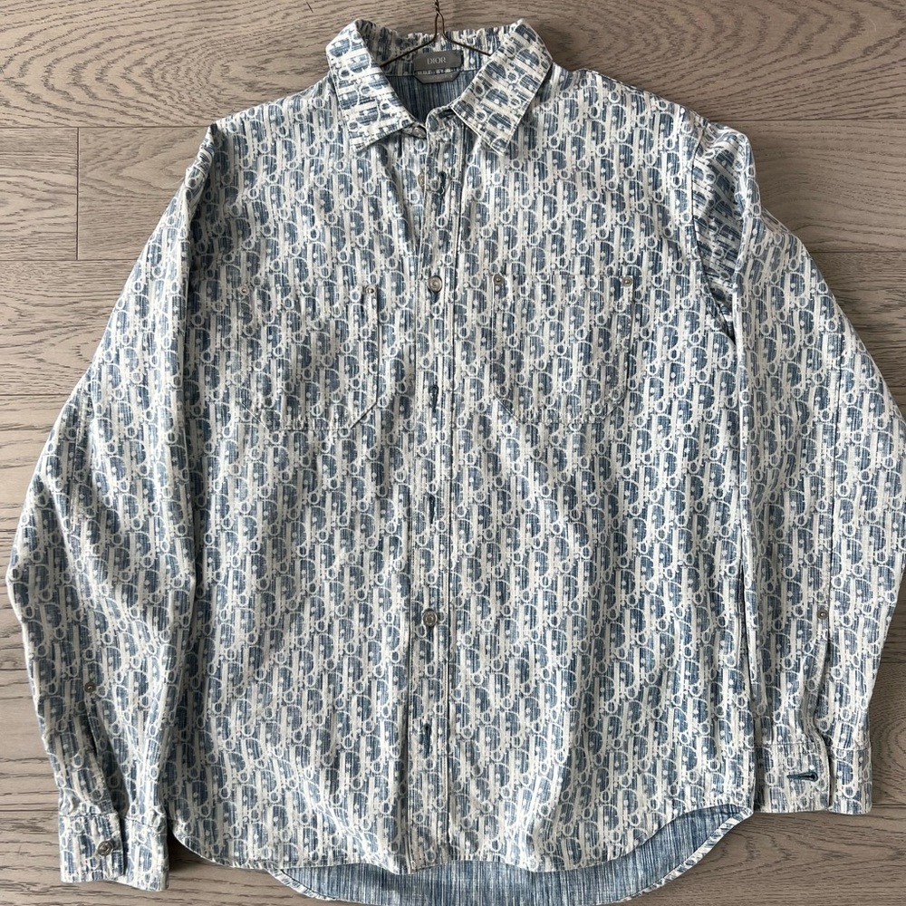 Dior Denim Long sleeve shirt